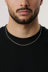 Cuban Link Chain 3mm (Silver)