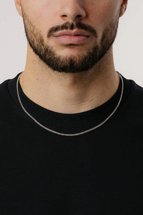 Cuban Link Chain 3mm (Silver)