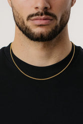 Cuban Link Chain 2mm (Gold)