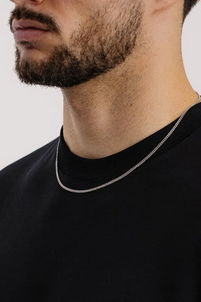 Cuban Link Chain 3mm (Silver)